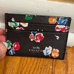 Coach credit card holder